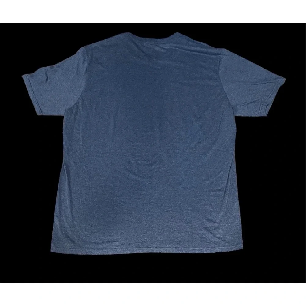 Men's L/XL Seattle Dark Grey Blue Kraken Adidas Fanatics 2021‎ Season T-Shirt.